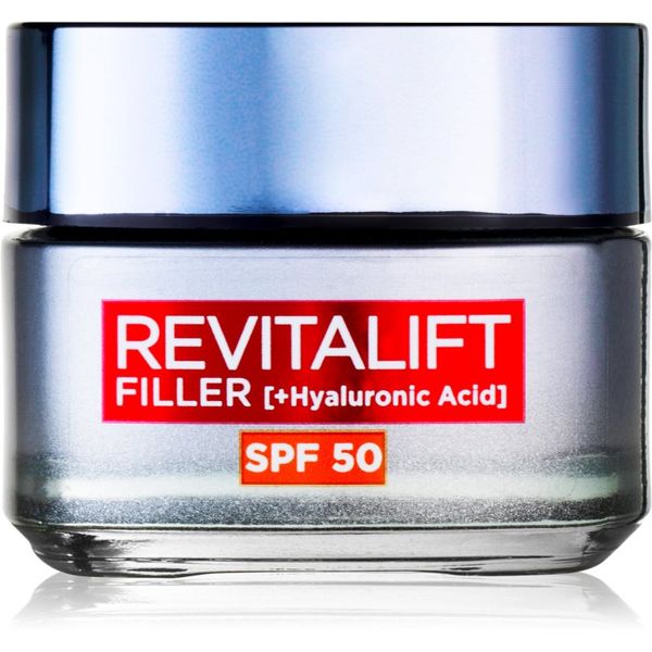 L’Oréal Paris L’Oréal Paris Revitalift Filler дневен крем против стреене на кожата SPF 50 50 мл.