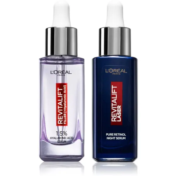 L’Oréal Paris L’Oréal Paris Revitalift Filler комплект за хидратиране на кожата и минимизиране на порите