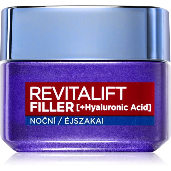 L’Oréal Paris L’Oréal Paris Revitalift Filler попълващ нощен крем анти стареене 50 мл.