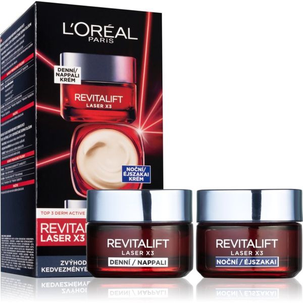 L’Oréal Paris L’Oréal Paris Revitalift Laser X3 комплект (против стареене на кожата)