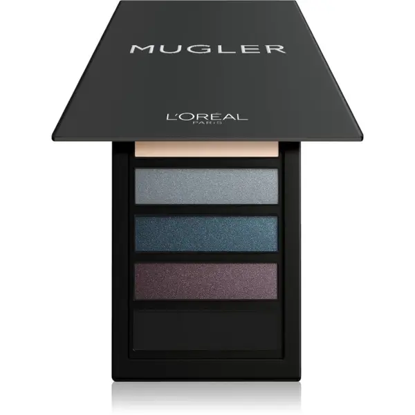 L’Oréal Paris L’Oréal Paris x Mugler палитра сенки за очи цвят Midnight 8 гр.