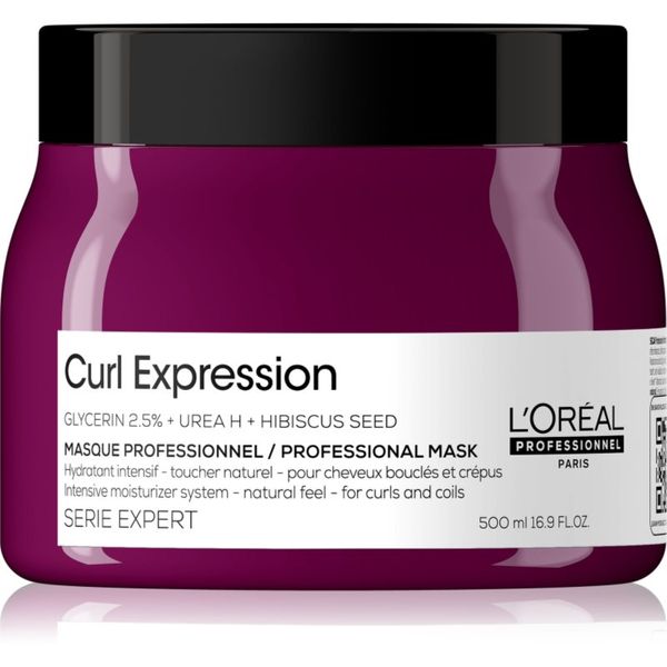 L’Oréal Professionnel L’Oréal Professionnel Curl Expression интензивна хидратираща маска за чуплива и къдрава коса 500 мл.