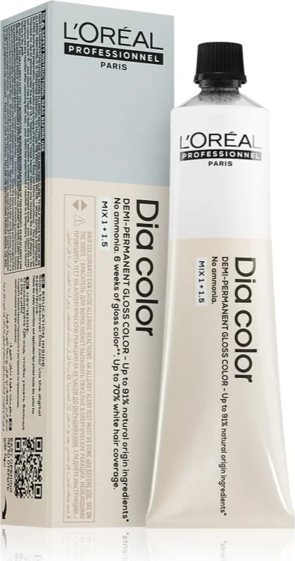 L’Oréal Professionnel L’Oréal Professionnel Dia Color полуперманентна тонираща боя за коса без амоняк цвят 5.18 Light Brown Ashy Mocha 60 мл.
