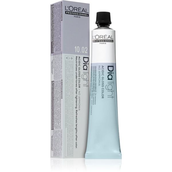 L’Oréal Professionnel L’Oréal Professionnel Dia Light перманентната боя за коса без амоняк цвят 10.02 50 мл.