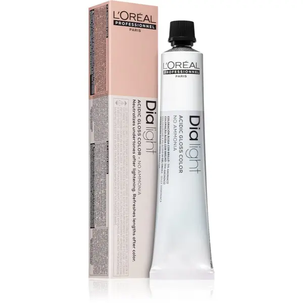 L’Oréal Professionnel L’Oréal Professionnel Dia Light перманентната боя за коса без амоняк цвят 6.66 Biondo Scuro Rosso Profondo 50 мл.