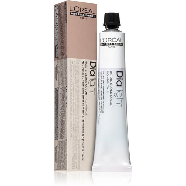 L’Oréal Professionnel L’Oréal Professionnel Dia Light перманентната боя за коса без амоняк цвят 8.34 Biondo Chiaro Dorato Rame 50 мл.