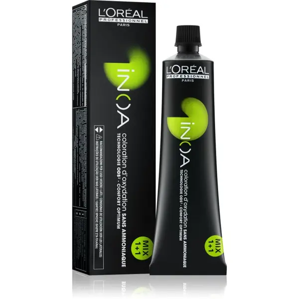 L’Oréal Professionnel L’Oréal Professionnel Inoa ODS2 боя за коса цвят 10.12 Lightest Ash Iridescent Blonde 60 гр.