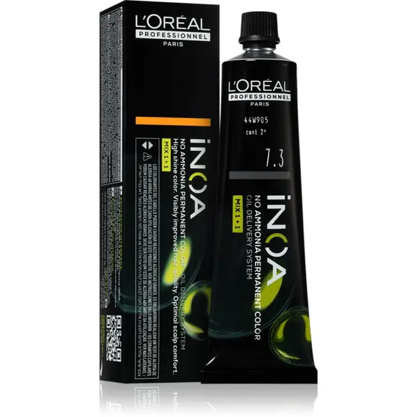 L’Oréal Professionnel L’Oréal Professionnel Inoa перманентната боя за коса без амоняк цвят 7.3 60 мл.