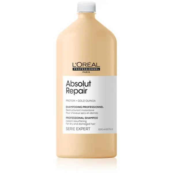 L’Oréal Professionnel L’Oréal Professionnel Serie Expert Absolut Repair дълбоко регенериращ шампоан за суха и увредена коса 1500 мл.