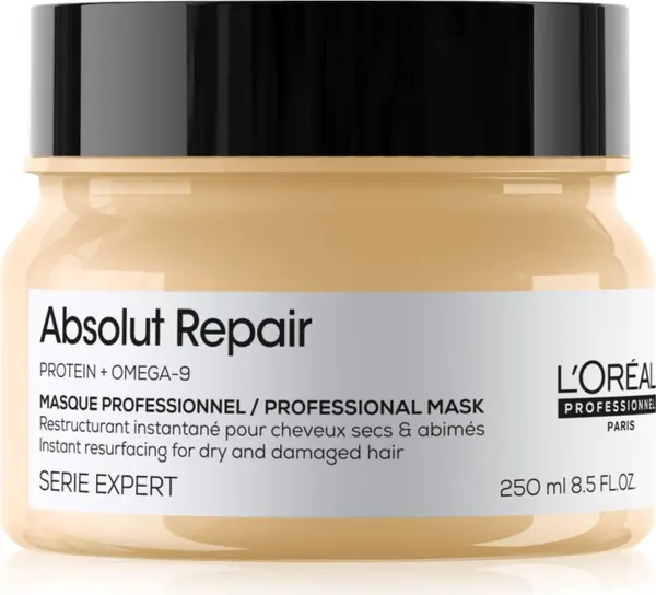 L’Oréal Professionnel L’Oréal Professionnel Serie Expert Absolut Repair дълбоко регенерираща маска за суха и увредена коса 250 мл.