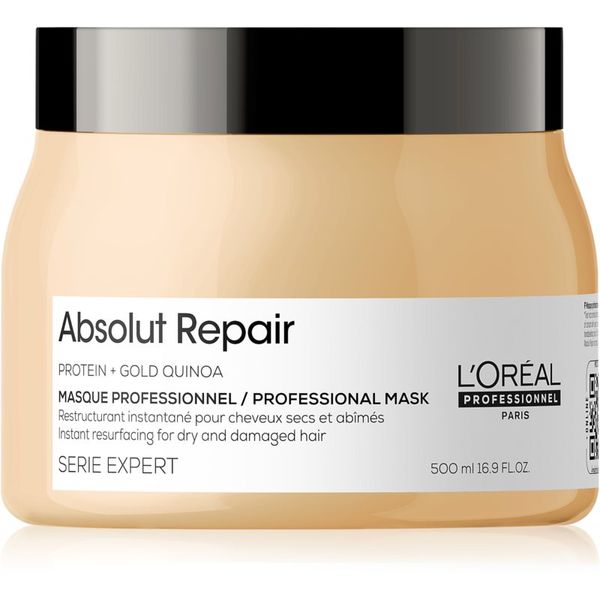 L’Oréal Professionnel L’Oréal Professionnel Serie Expert Absolut Repair дълбоко регенерираща маска за суха и увредена коса 500 мл.