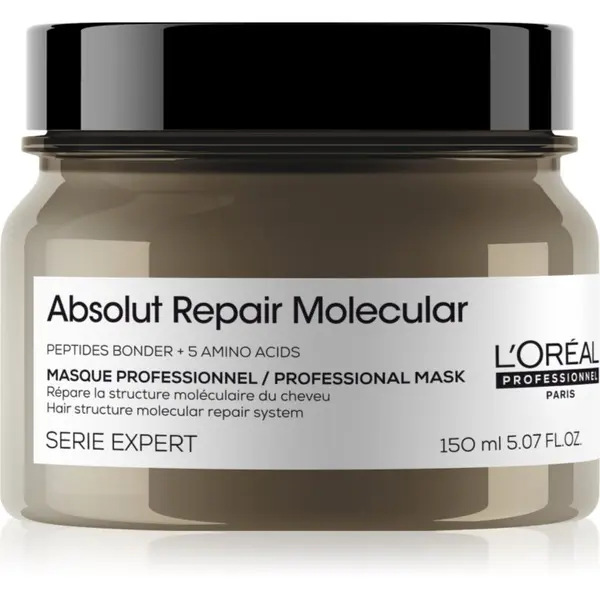 L’Oréal Professionnel L’Oréal Professionnel Serie Expert Absolut Repair Molecular дълбоко подсилваща маска за коса 150 мл.