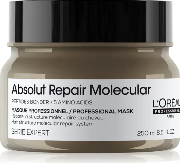 L’Oréal Professionnel L’Oréal Professionnel Serie Expert Absolut Repair Molecular дълбоко подсилваща маска за коса 250 мл.