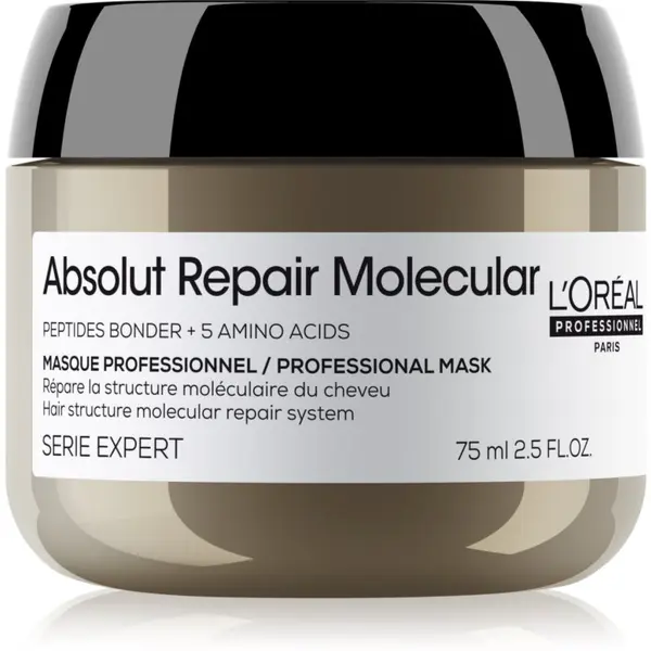 L’Oréal Professionnel L’Oréal Professionnel Serie Expert Absolut Repair Molecular дълбоко подсилваща маска за коса 75 мл.
