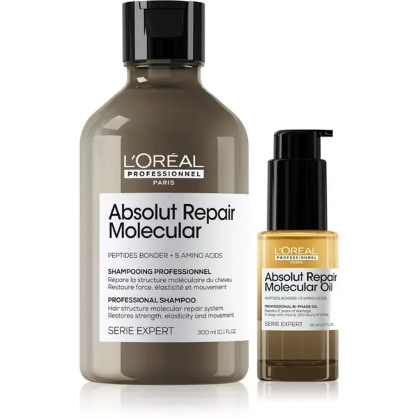 L’Oréal Professionnel L’Oréal Professionnel Serie Expert Absolut Repair Molecular комплект за увредена коса