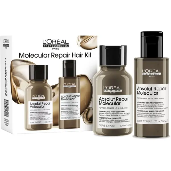 L’Oréal Professionnel L’Oréal Professionnel Serie Expert Absolut Repair Molecular подаръчен комплект за увредена коса
