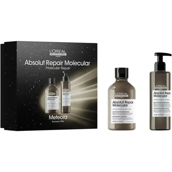 L’Oréal Professionnel L’Oréal Professionnel Serie Expert Absolut Repair Molecular подаръчен комплект за увредена коса