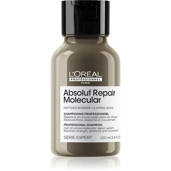 L’Oréal Professionnel L’Oréal Professionnel Serie Expert Absolut Repair Molecular подсилващ шампоан за увредена коса 100 мл.