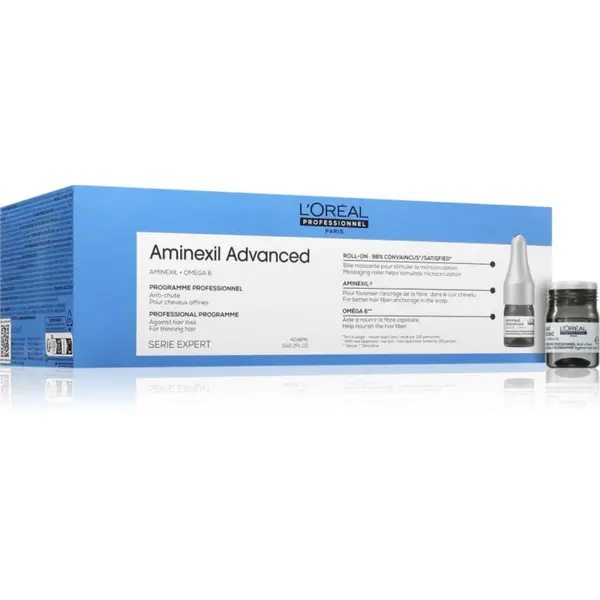 L’Oréal Professionnel L’Oréal Professionnel Serie Expert Aminexil Advanced ампули за растеж на косата и укрепване от корените 42x6 мл.