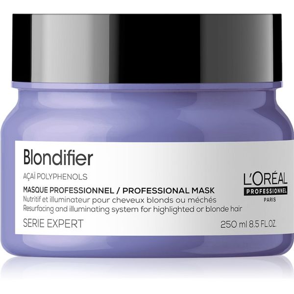 L’Oréal Professionnel L’Oréal Professionnel Serie Expert Blondifier регенерираща и възстановяваща маска за блонд коса и коса с кичури 250 мл.