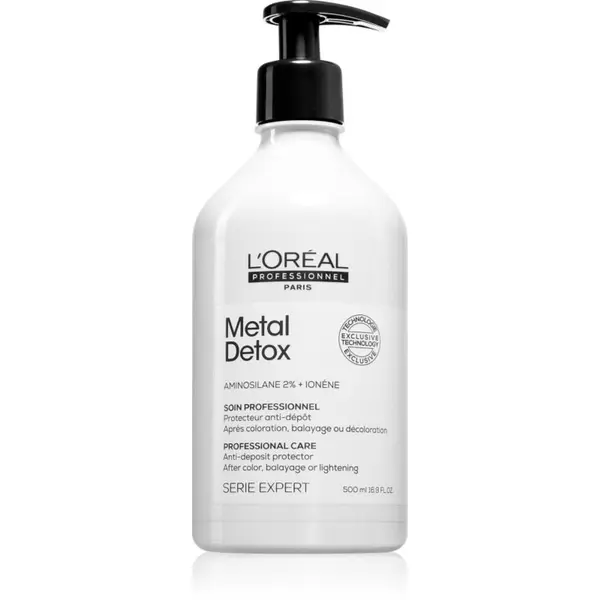 L’Oréal Professionnel L’Oréal Professionnel Serie Expert Metal Detox защитна грижа за боядисана коса 2 % Aminosilane 500 мл.