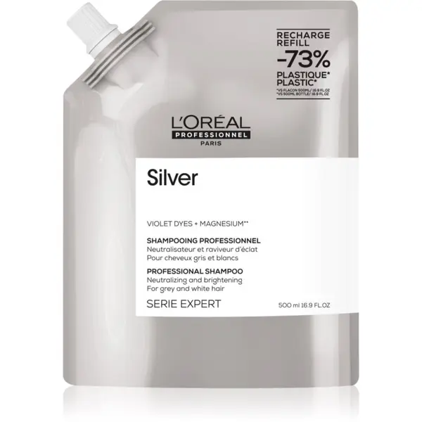 L’Oréal Professionnel L’Oréal Professionnel Serie Expert Silver сребърен шампоан за сива коса 500 мл.