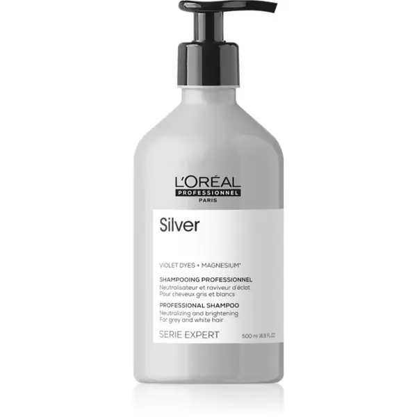 L’Oréal Professionnel L’Oréal Professionnel Serie Expert Silver сребърен шампоан за сива коса 500 мл.