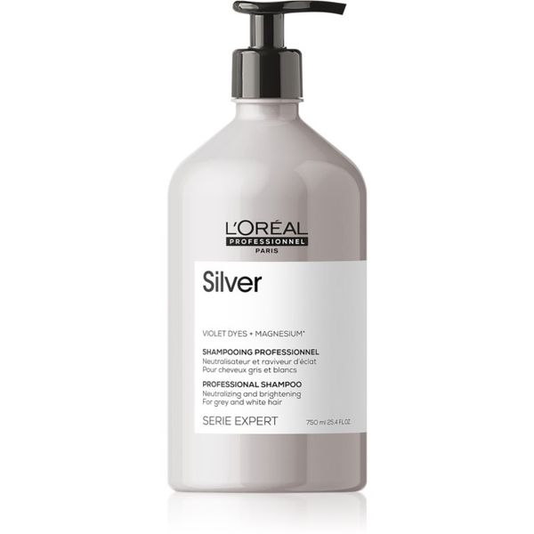 L’Oréal Professionnel L’Oréal Professionnel Serie Expert Silver сребърен шампоан за сива коса 750 мл.