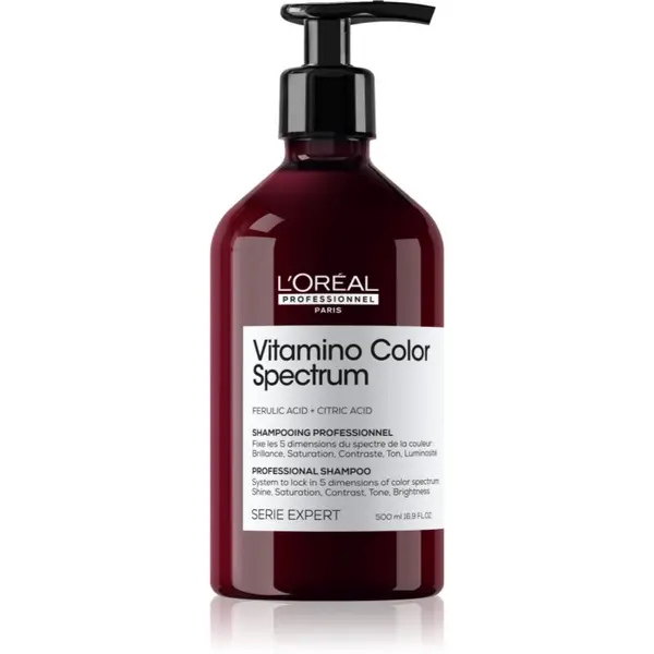 L’Oréal Professionnel L’Oréal Professionnel Serie Expert Vitamino Color Spectrum шампоан за защита на цветовете 500 мл.
