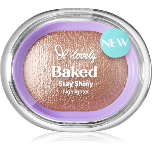 Lovely Lovely Baked Stay Shiny Highlighter печен хайлайтър цвят 03 4 гр.