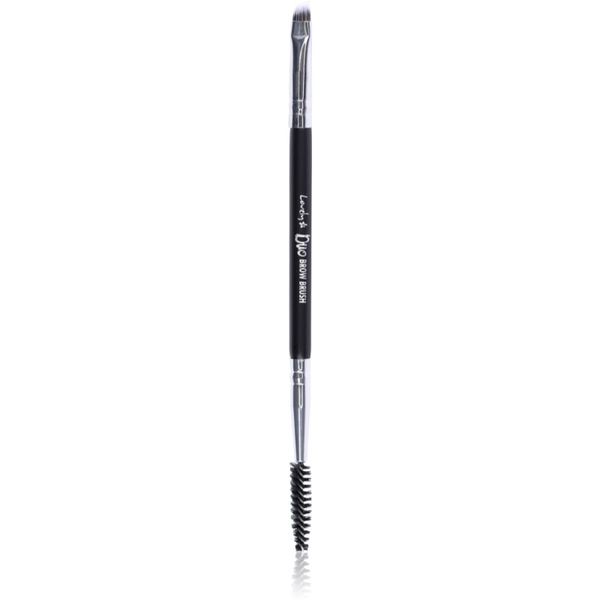 Lovely Lovely Duo Brow Brush двустранна четка за вежди 1 бр.