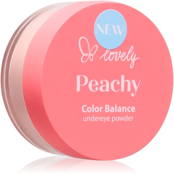 Lovely Lovely Peachy Color Balance Undereye Powder насипна пудра цвят Peach 3.5 гр.