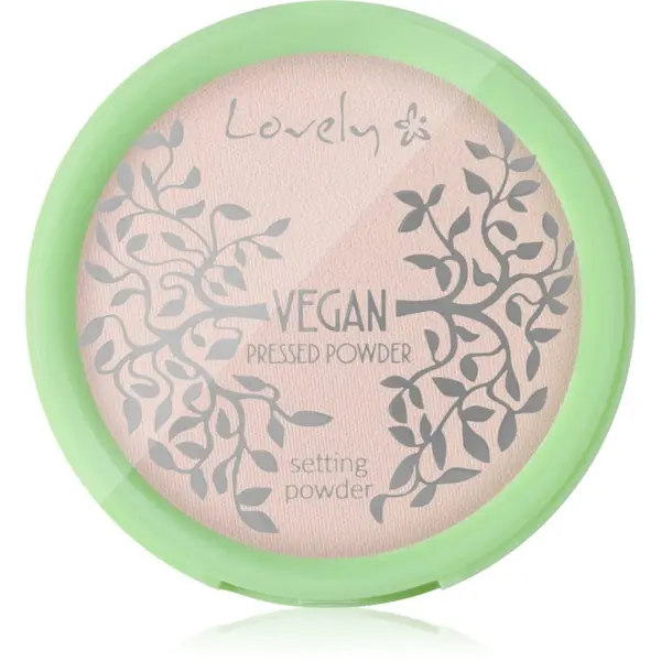 Lovely Lovely Vegan Pressed Powder прозрачна компактна пудра 8 гр.