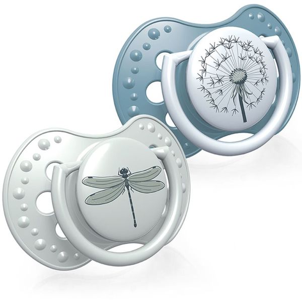 LOVI LOVI Botanic 0-3m биберон Boy 2 бр.