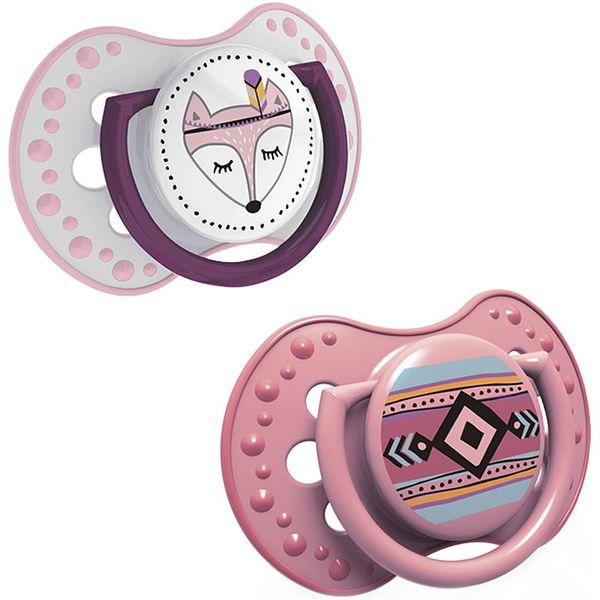 LOVI LOVI Indian Summer 18+ m биберон Girl 2 бр.