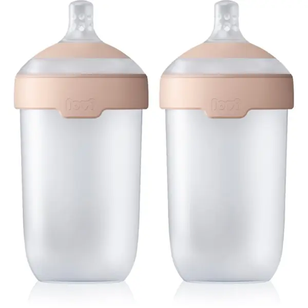 LOVI LOVI Mammafeel Bottle 250ml бебешко шише 3 m+ 2x250 мл.