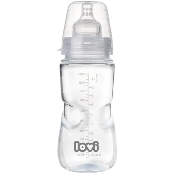 LOVI LOVI Medical+ бебешко шише 9m+ 330 мл.