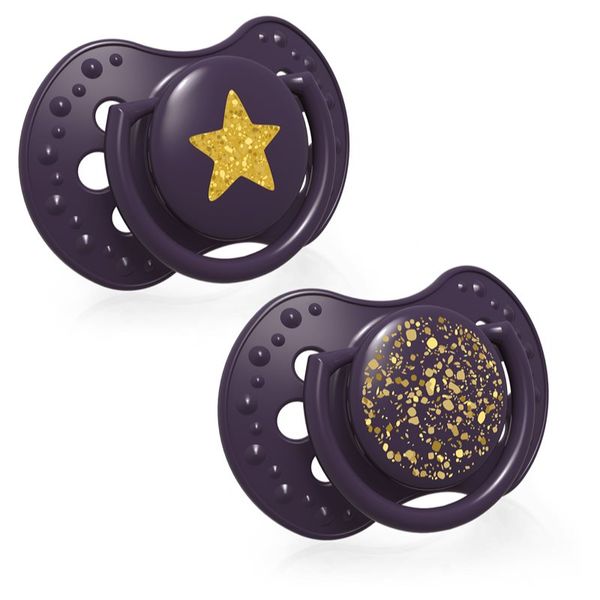 LOVI LOVI Stardust Violet биберон 18m+ 2 бр.
