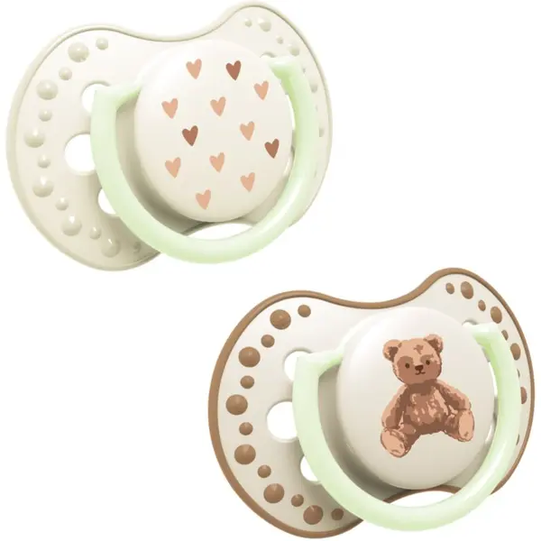 LOVI LOVI Teddy Love биберон 18m+ 2 бр.