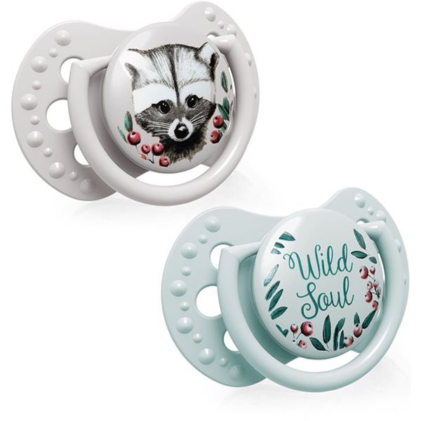 LOVI LOVI Wild Soul 0-2m биберон Boy 2 бр.