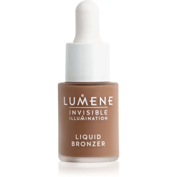 Lumene Lumene Invisible Illumination Instant Glow течен бронзант цвят Deep Glow 15 мл.
