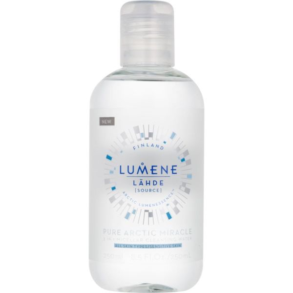 Lumene Lumene Nordic Hydra мицеларна почистваща вода за всички видове кожа, включително и чувствителна 250 мл.