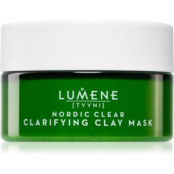 Lumene Lumene TYYNI Nordic Clear почистваща глинена маска за лице за мазна и проблемна кожа 100 мл.