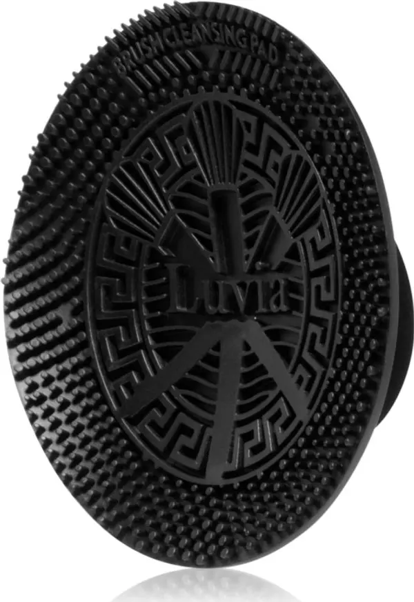 Luvia Cosmetics Luvia Cosmetics Brush Cleansing Pad силиконово средство за почистване на четки боя Black 1 бр.