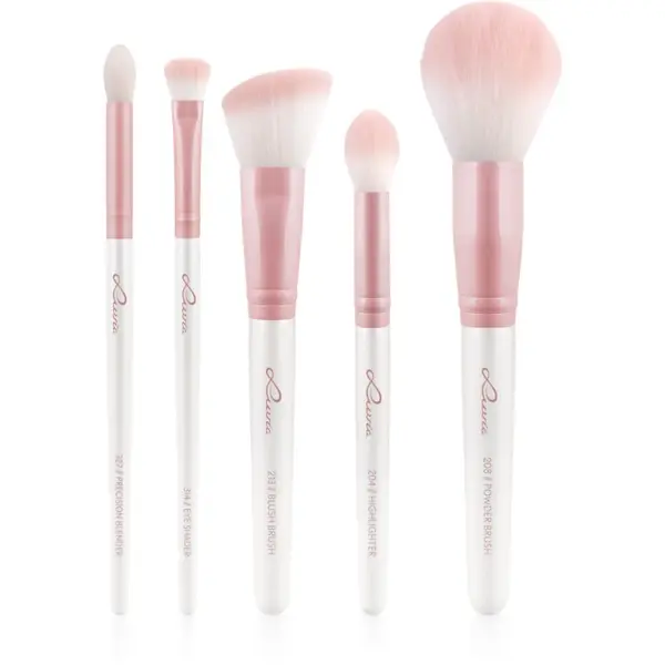 Luvia Cosmetics Luvia Cosmetics Daily Essentials комплкет четки с калъф Candy