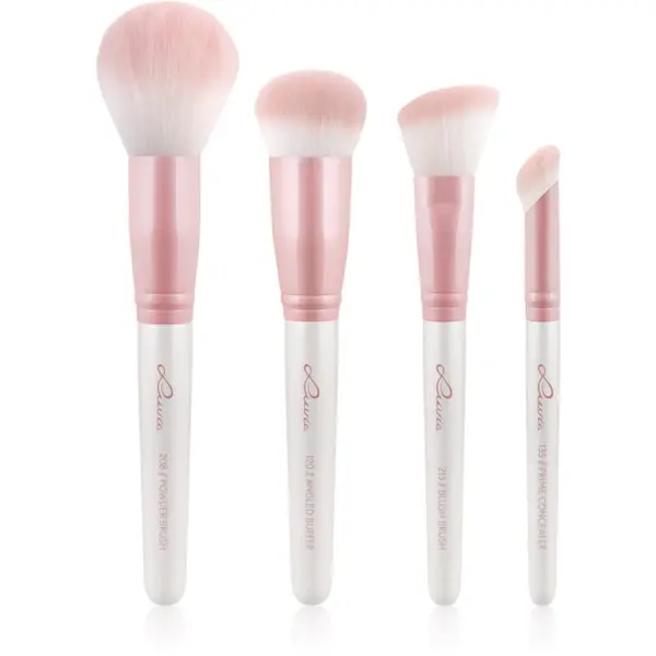 Luvia Cosmetics Luvia Cosmetics Flawless Face Set комплкет четки с калъф Candy