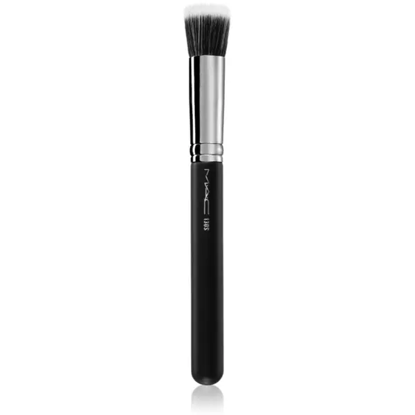 MAC Cosmetics MAC Cosmetics Brush 130S Short Duo Fibre малка четка за нанасяне на течни, кремообразни и прахообразни продукти 1 бр.