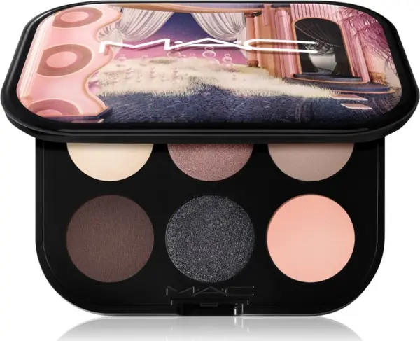 MAC Cosmetics MAC Cosmetics Connect In Colour Eye Shadow Palette 6 shades палитра сенки за очи цвят Encrypted Kryptonite 6.25 гр.