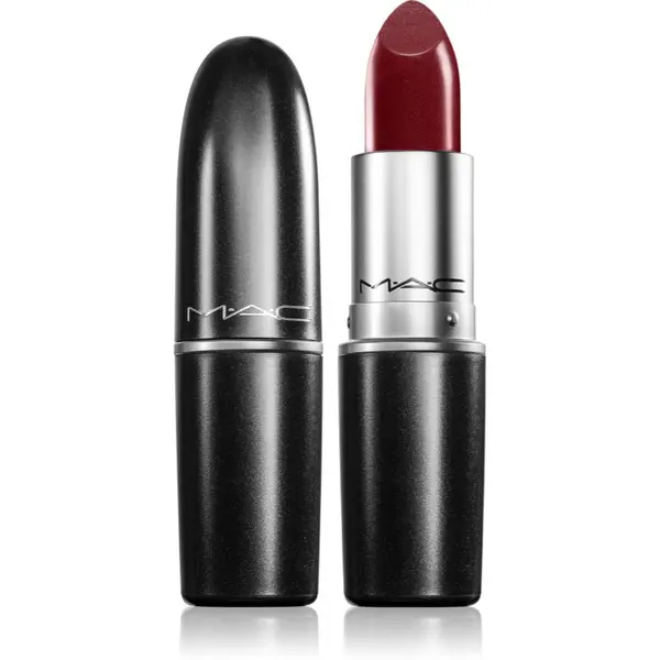 MAC Cosmetics MAC Cosmetics Frost Lipstick дълготрайно червило перлен блясък цвят New York Apple 3 гр.