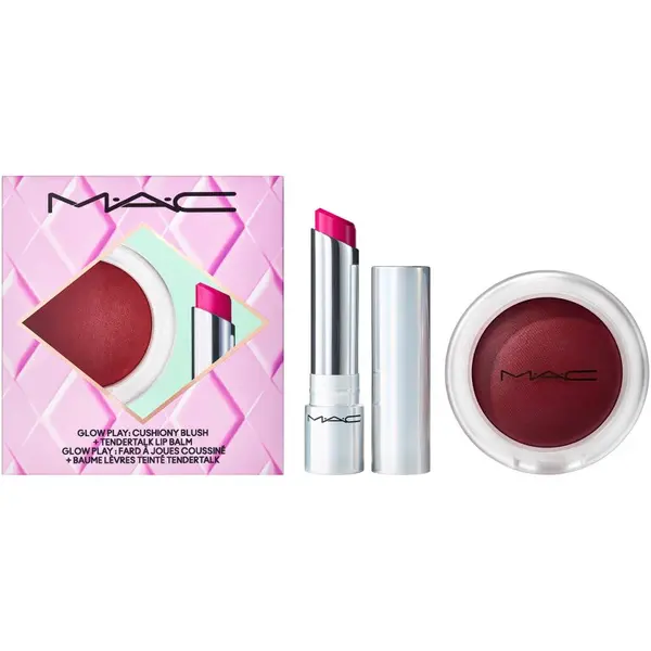 MAC Cosmetics MAC Cosmetics Holiday No Work All Glow Play Kit подаръчен комплект за устни цвят Purple